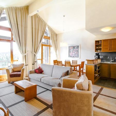 Private penthouse 2-bed Apartment, ski in&out in 5* Flaine Residence Buitenkant foto