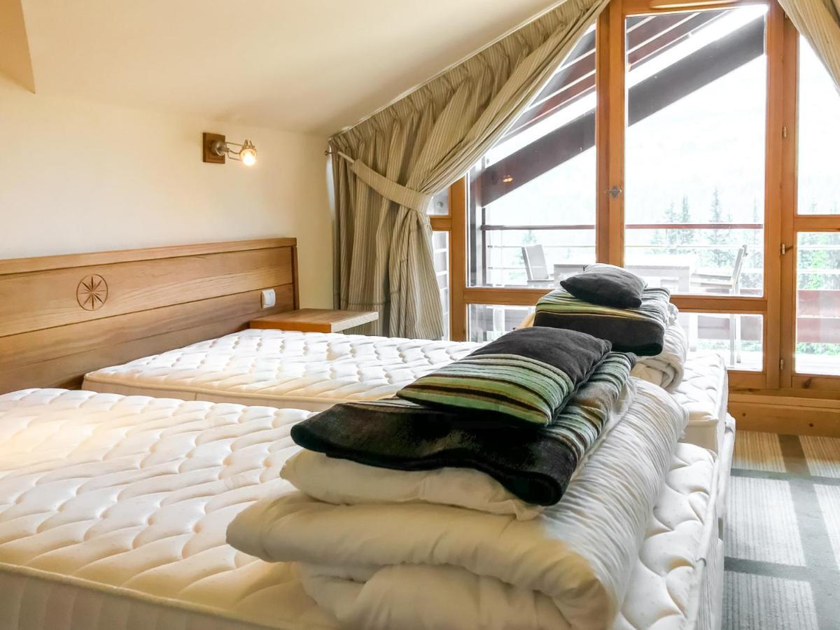 Private penthouse 2-bed Apartment, ski in&out in 5* Flaine Residence Buitenkant foto